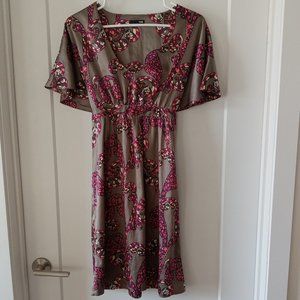 Satin colored dress S